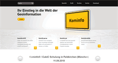 Desktop Screenshot of kominfo.net